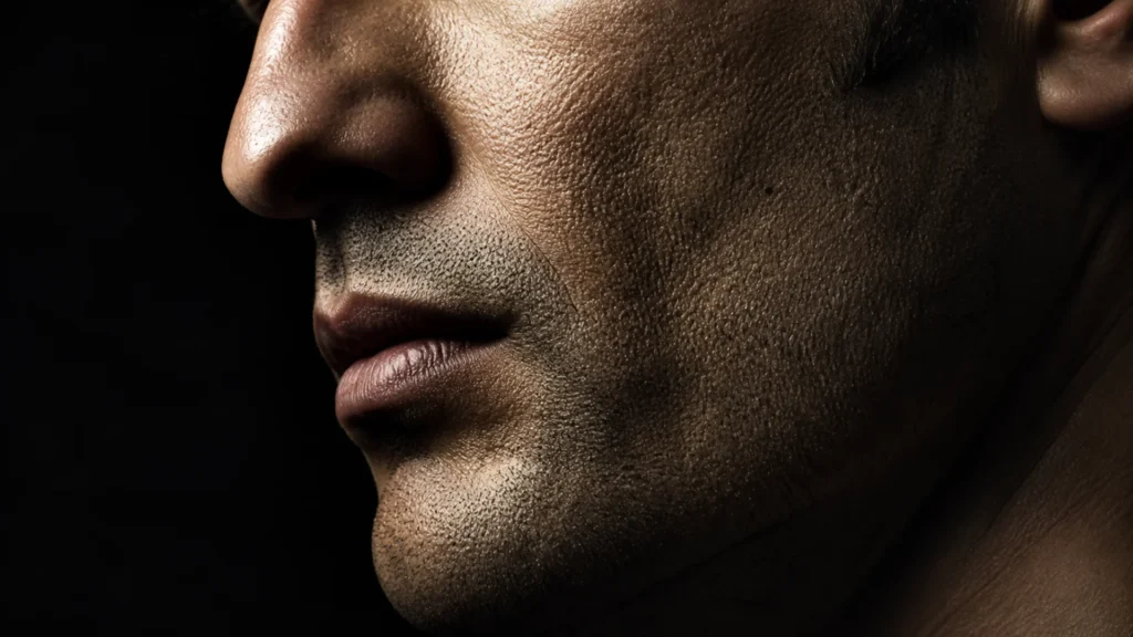 Rotina de skincare masculino passo a passo em pele real.